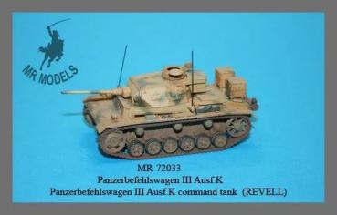 Preview: GMR-72033 Panzerbefehlswagen III Ausf. K